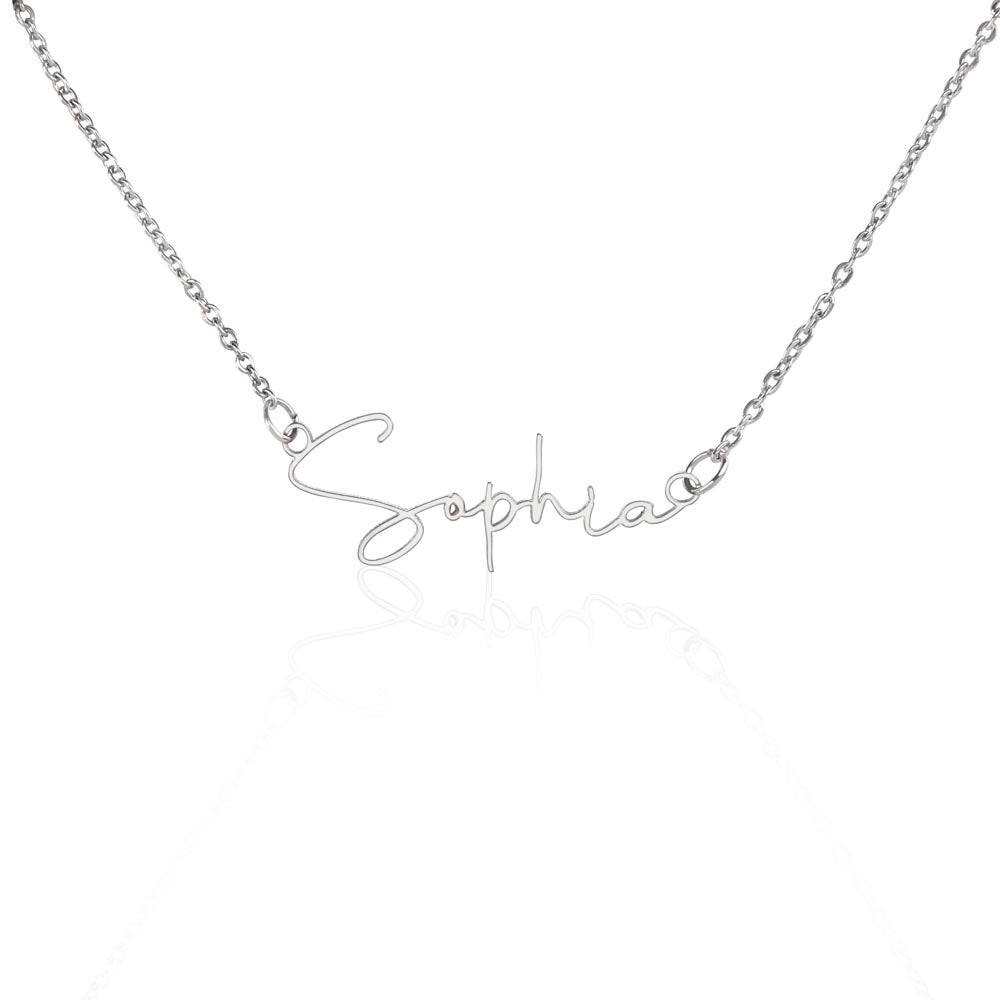 Name Necklace {Customizable}