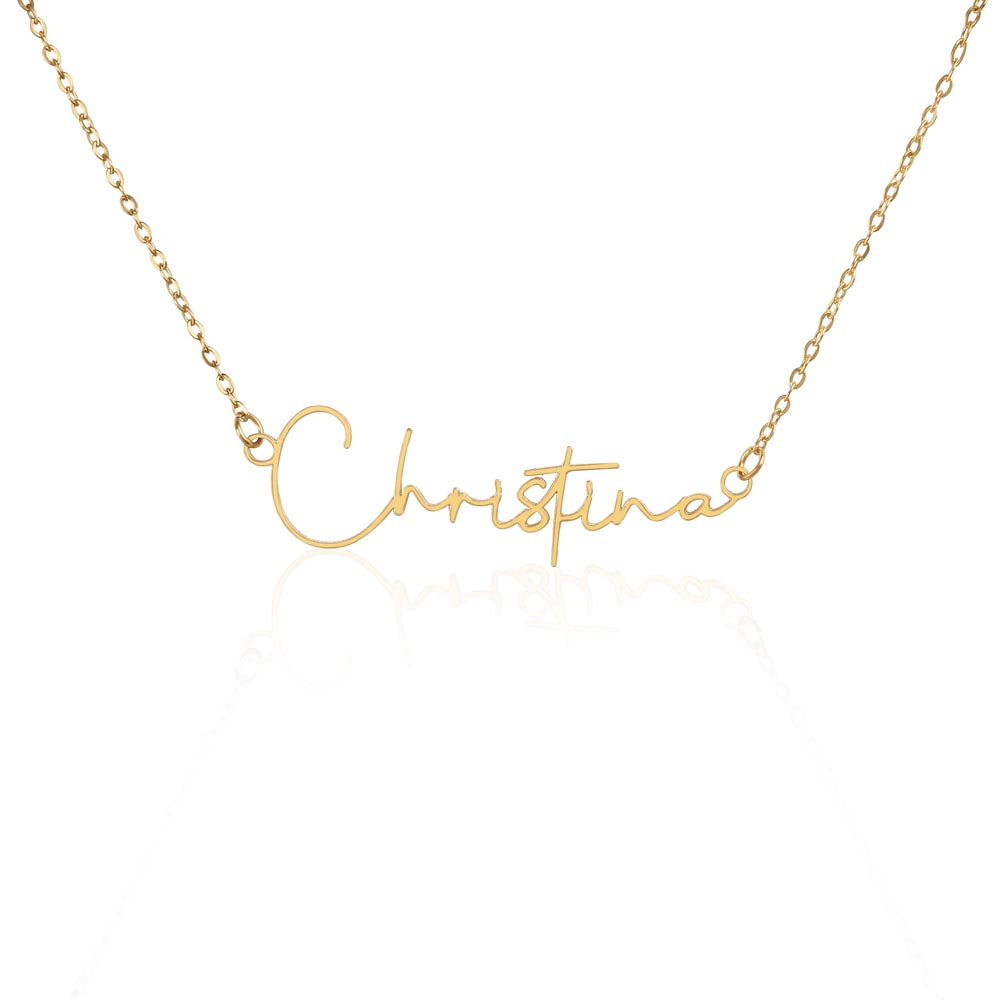 Name Necklace {Customizable}